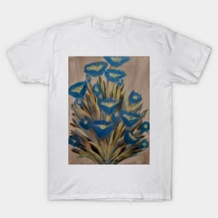 abstract mixed wild flowers T-Shirt